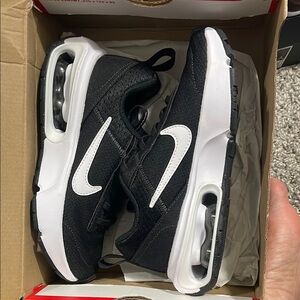 Nike Black and White Air Max Sneakers